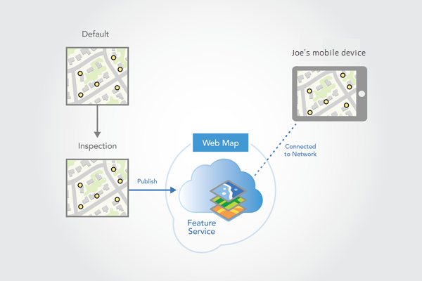Connect from mobile app to download the map. Connect from mobile app to download the map.