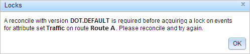 Reconcile with lock root required Reconcile with lock root required
